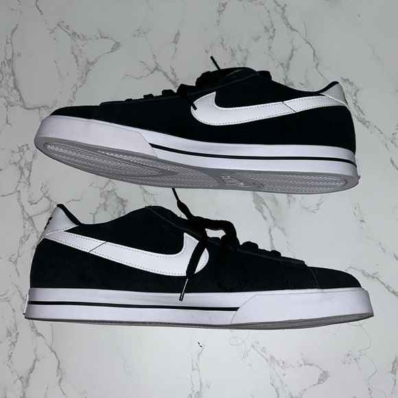 Nike Other - MENS Black and White Suede Nike